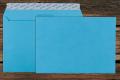 [24084.32] Briefhüllen C5 162x229 mm Haftklebend Intensivblau 100 g/qm